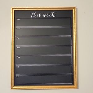 Chalkboard Menu Sign for Kitchen or Dining Room